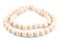 The Bead Chest Natural 16mm Wooden Beads in Cream for Jewelry Making – Round Loose Wood Spacer Beads I Approximately 25 Beads